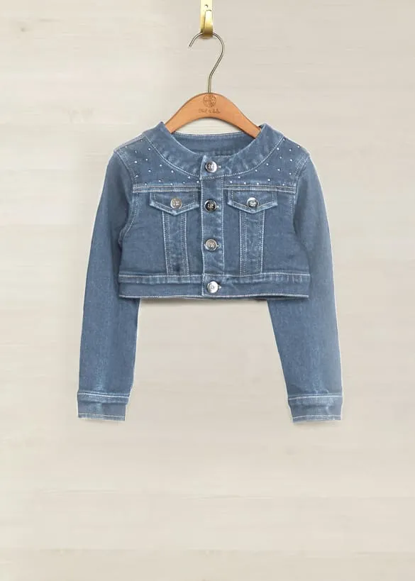 Abel & Lula Girls Denim Jacket  5356-11  Claro