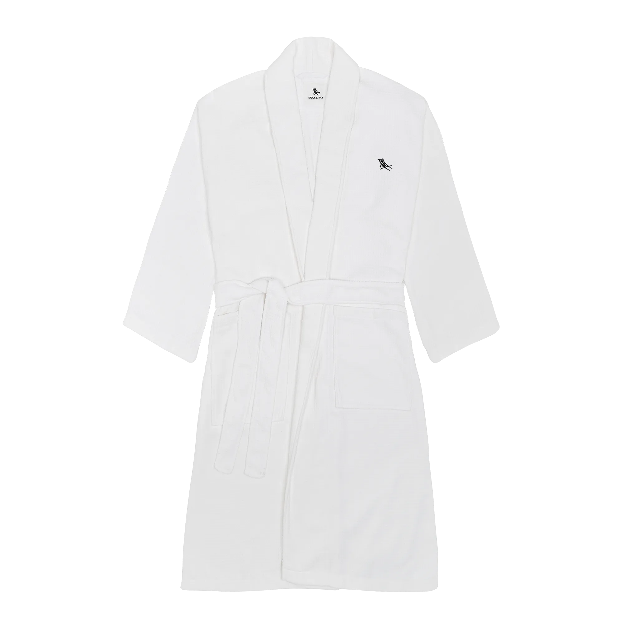 Bath Robe - Crystal White