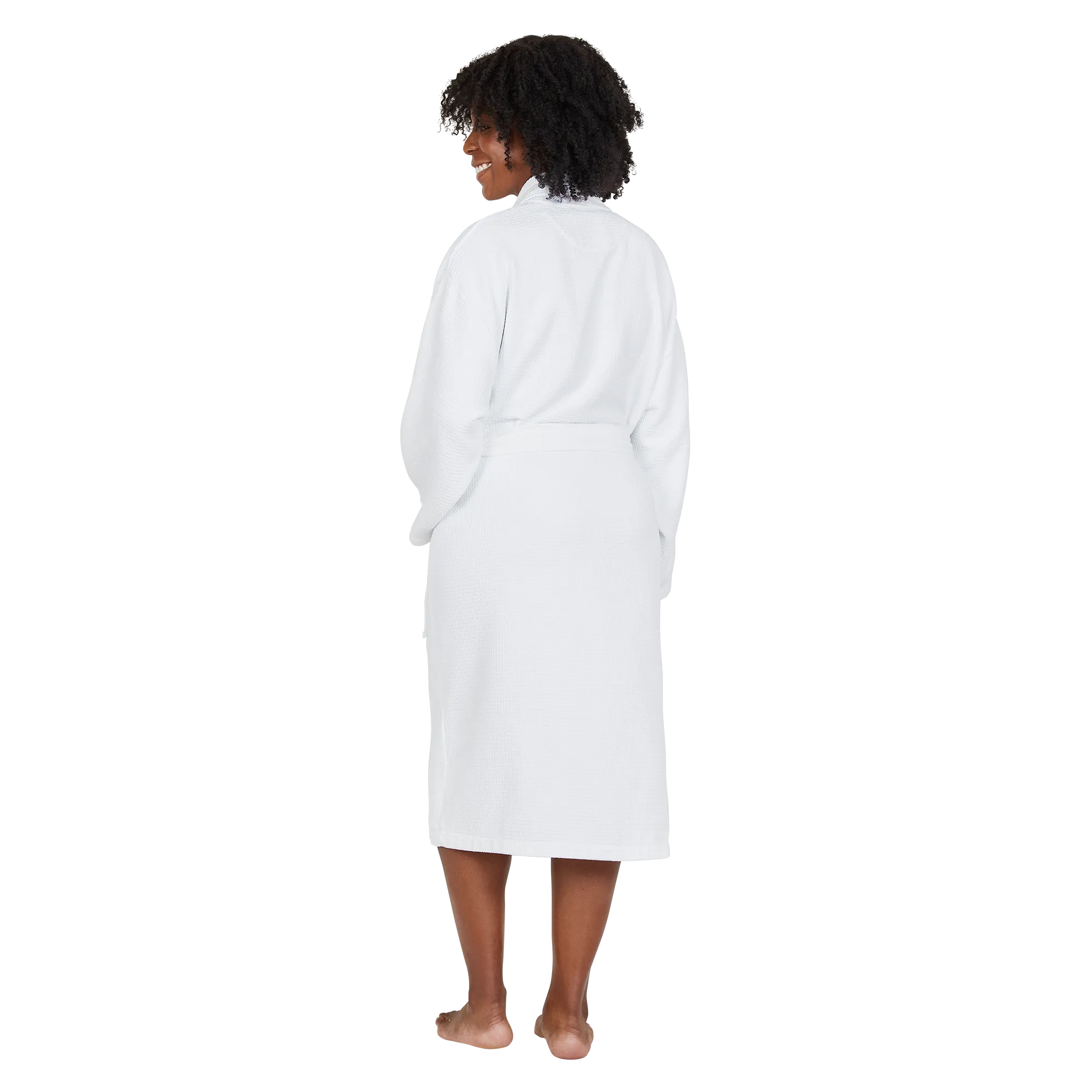 Bath Robe - Crystal White