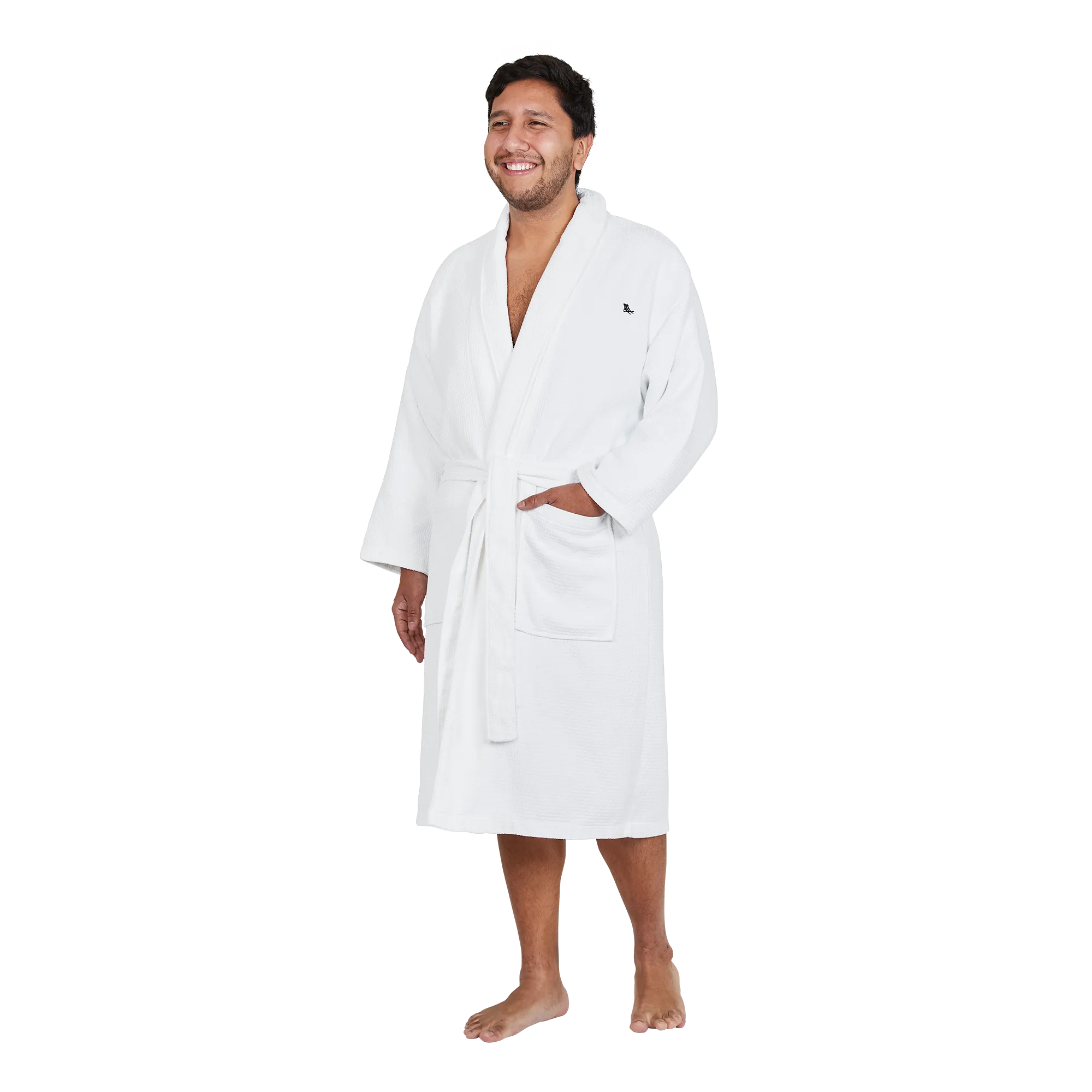Bath Robe - Crystal White