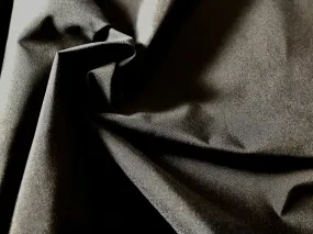 Black Arctica water resistant outerwear.   1/4 Metre Price