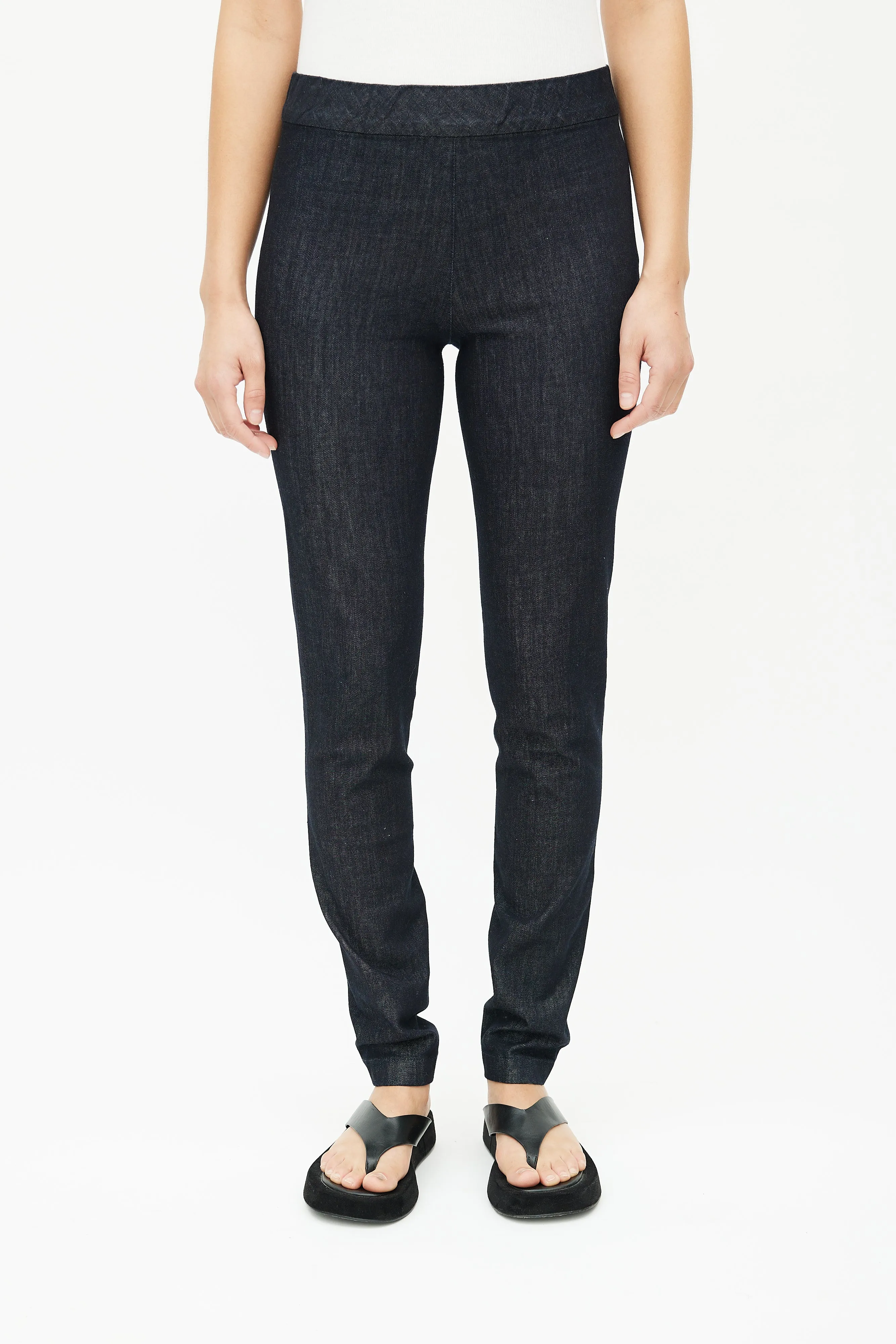 Blue Denim Skinny Trouser