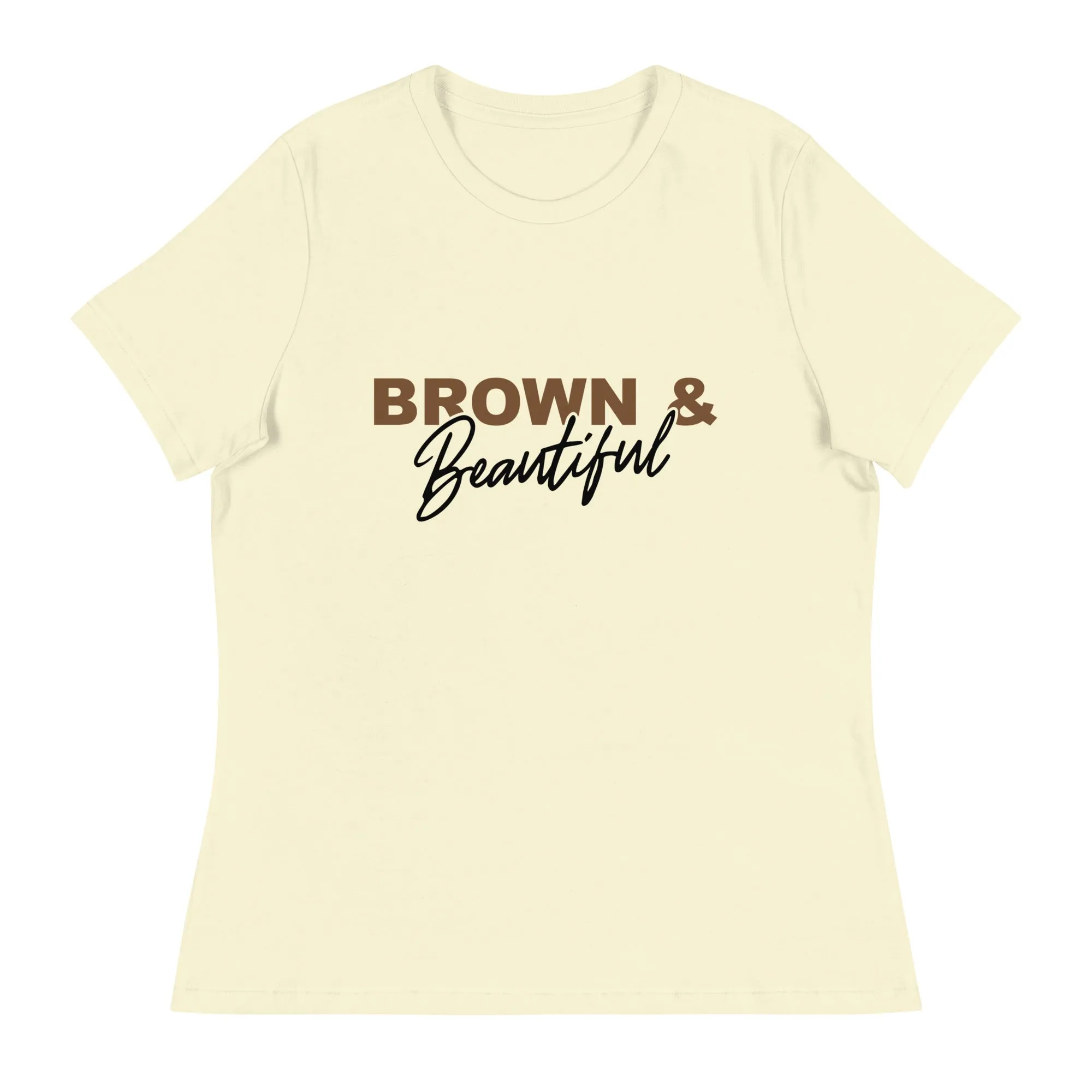 Brown Beautiful - Women's Relaxed T-Shirt