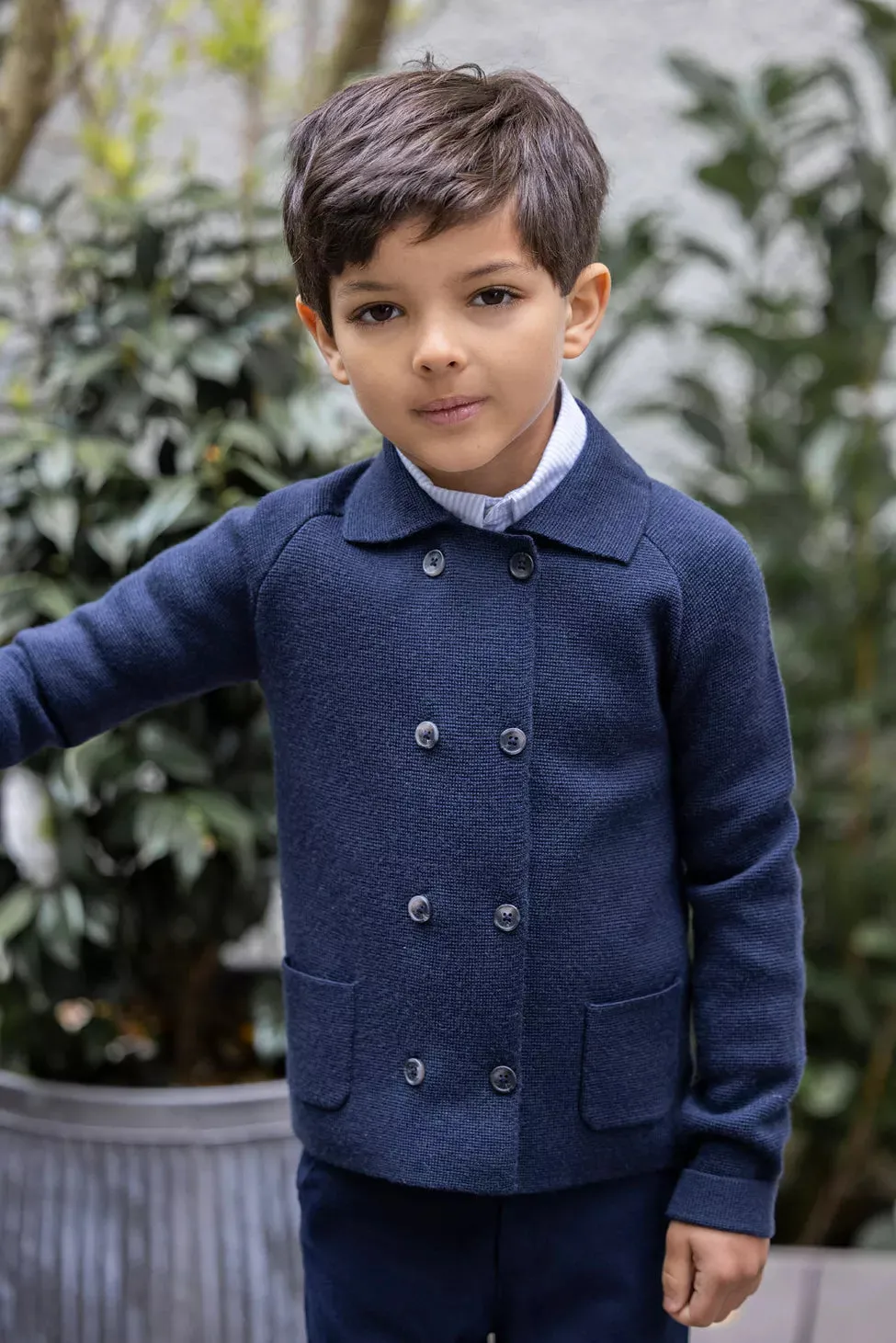 Cardigan - Navy