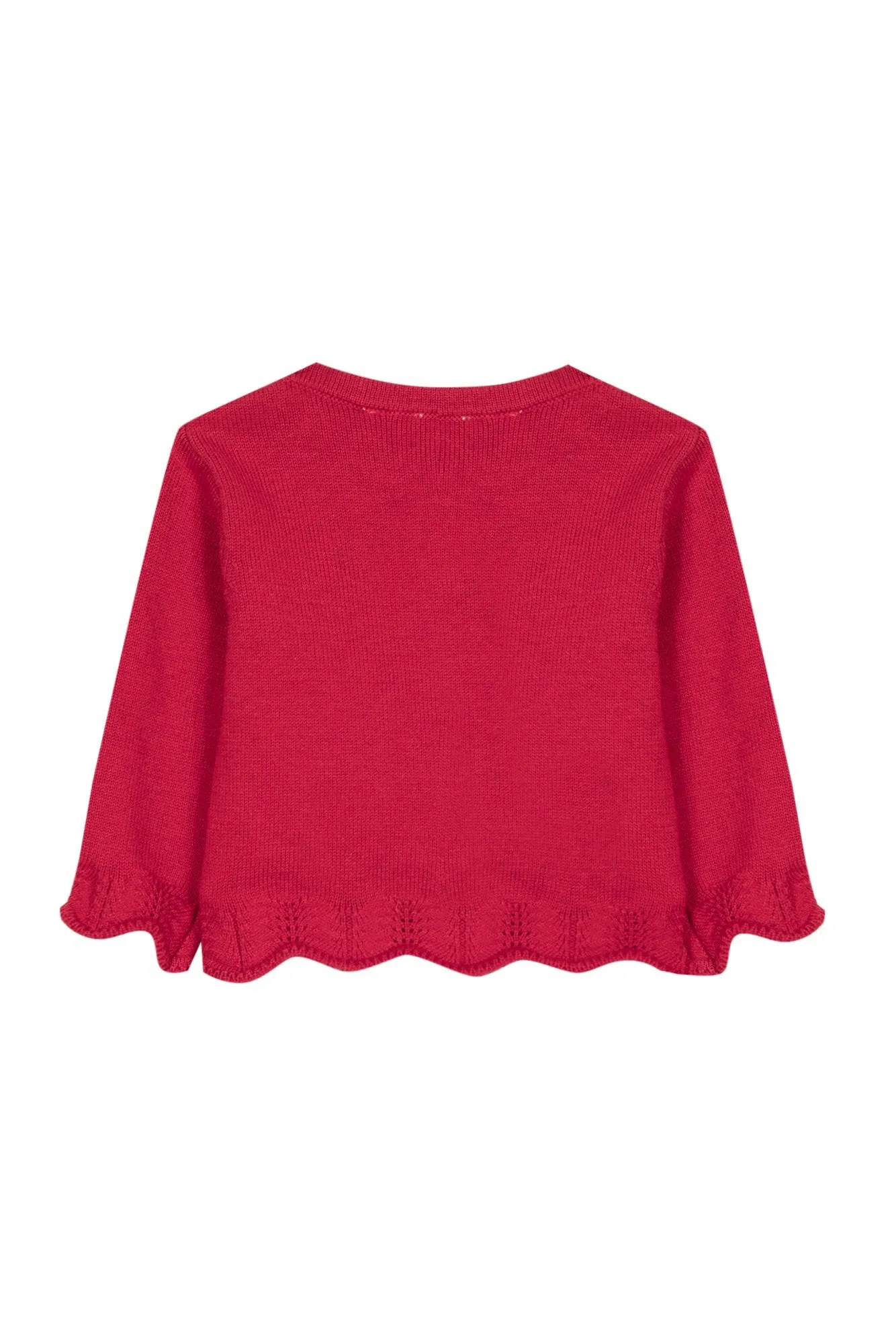 Cardigan - Soft red