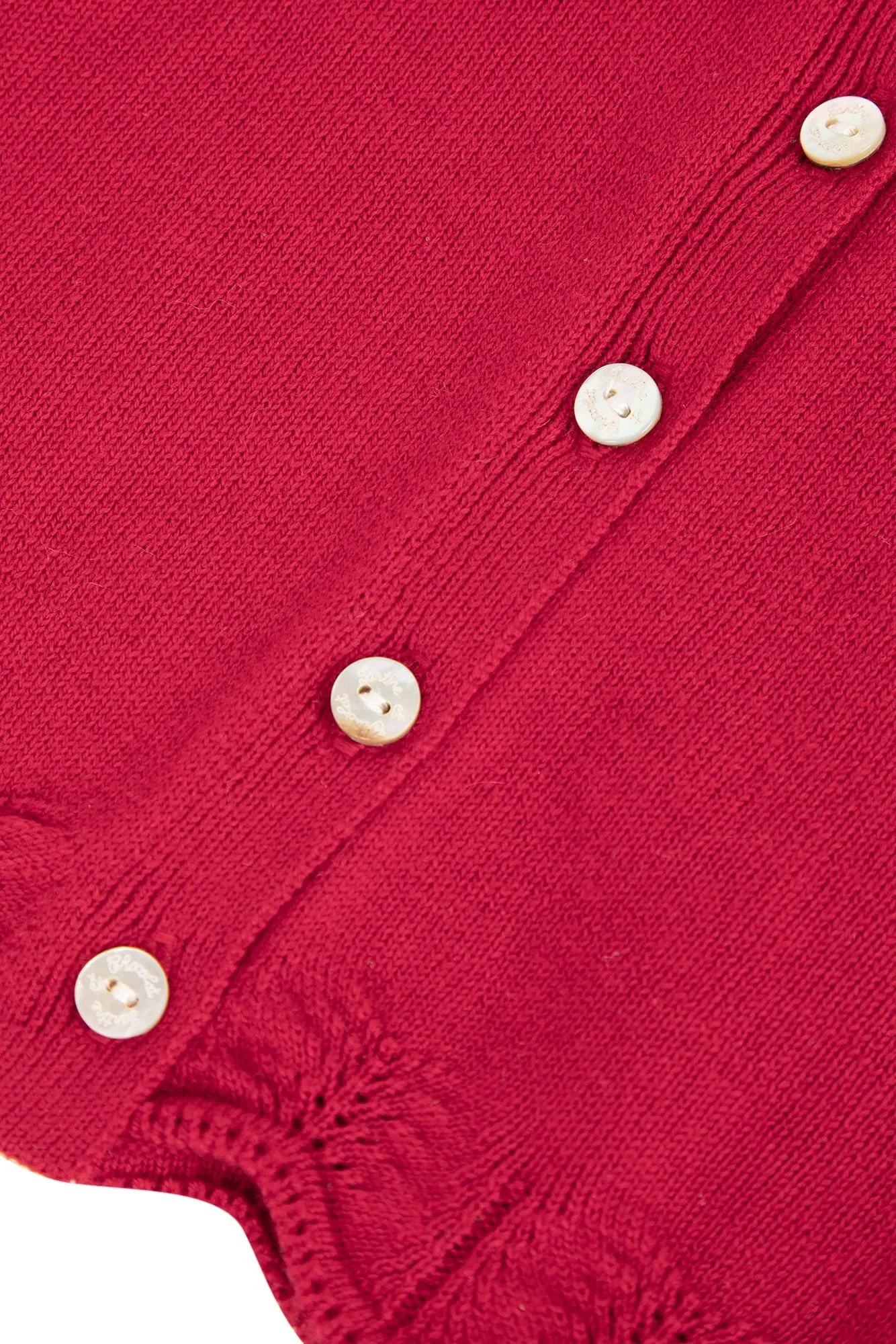 Cardigan - Soft red