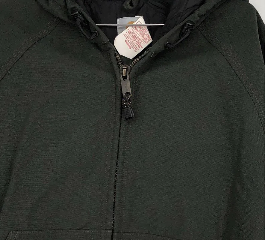 Carhartt Men's Olive Green J69 Bomber Jacket - Size M