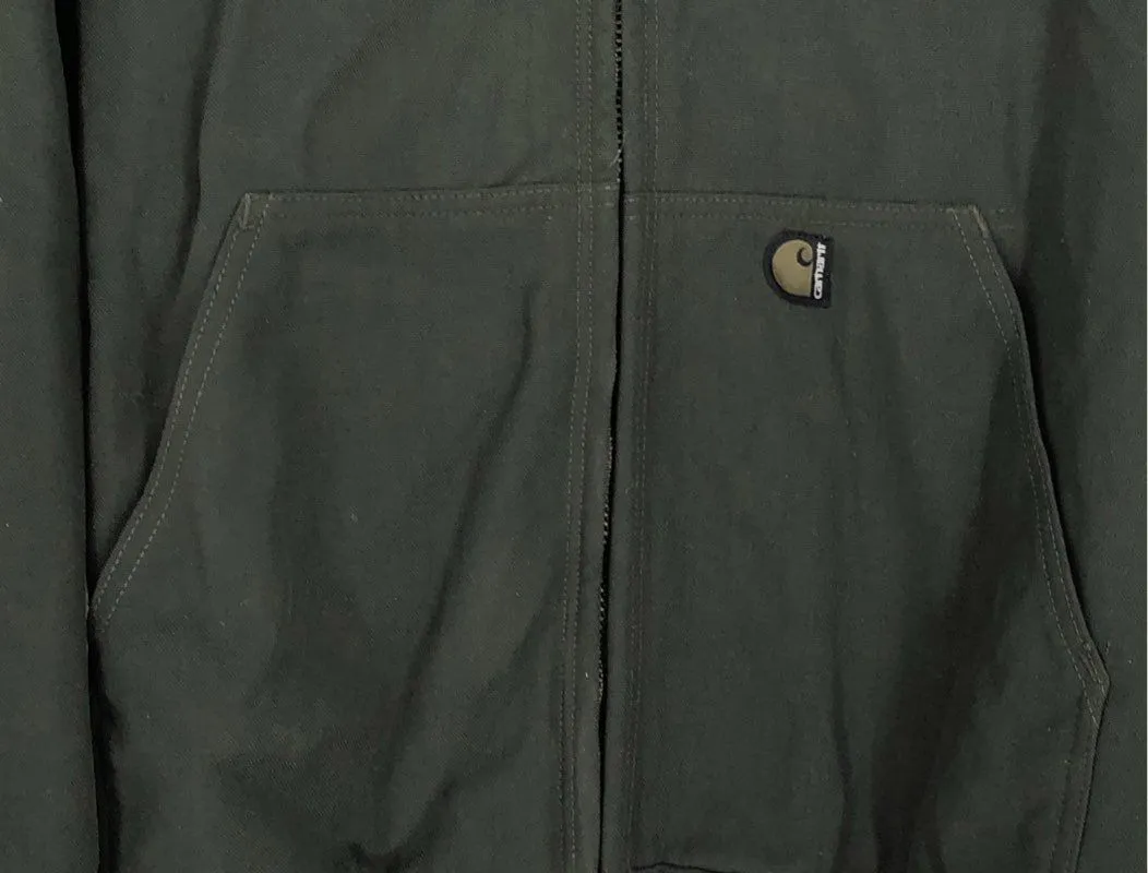 Carhartt Men's Olive Green J69 Bomber Jacket - Size M