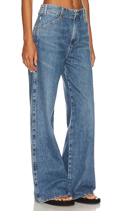Citizens of Humanity Paloma Utility Trouser in Denim-Medium