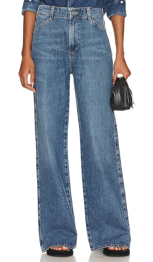 Citizens of Humanity Paloma Utility Trouser in Denim-Medium