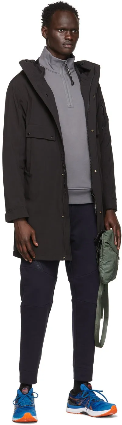 C.P. Company Navy Diagonal Raised Utility Lounge Pants