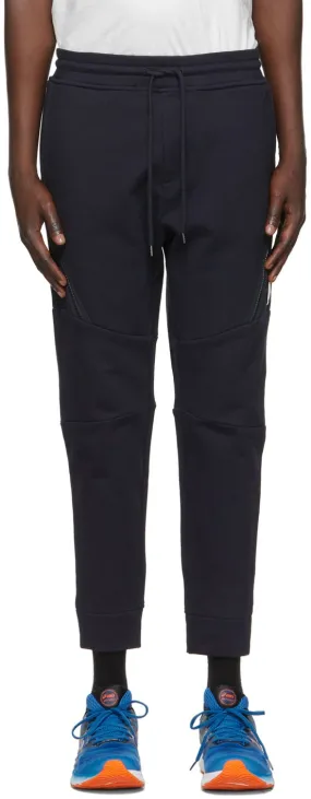 C.P. Company Navy Diagonal Raised Utility Lounge Pants