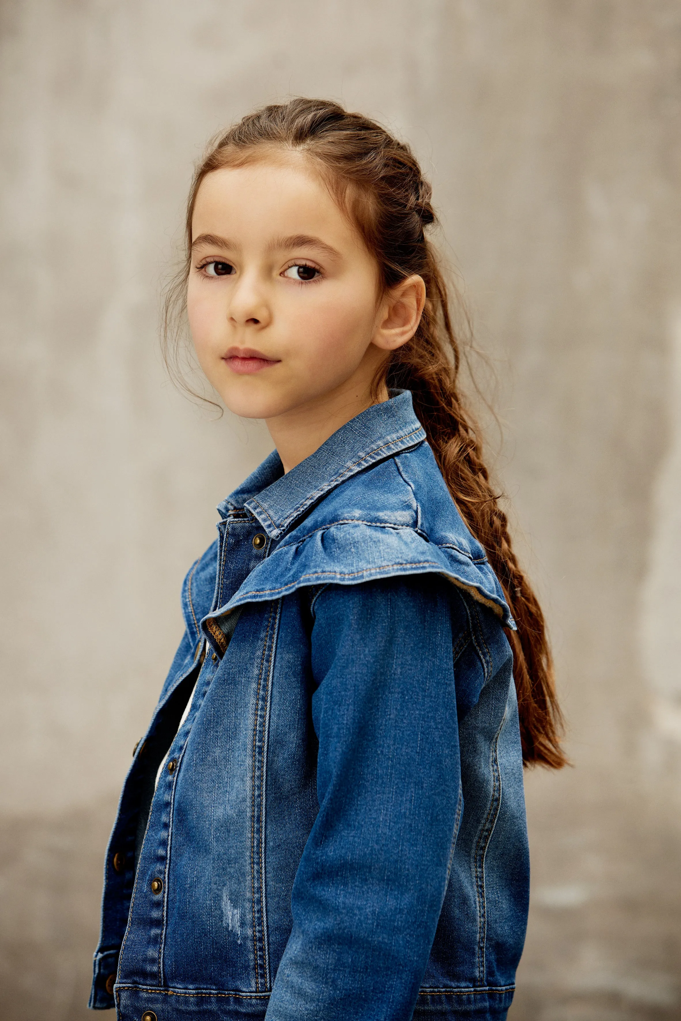 Creamie Girls Denim Jacket  822206-7770 *