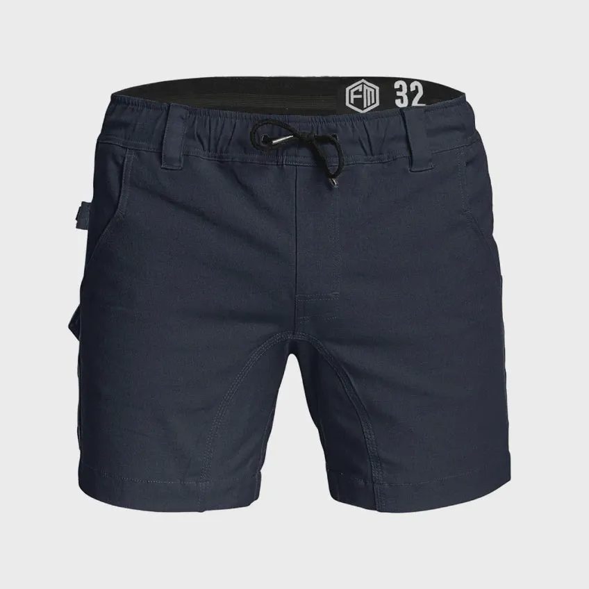 FORM - FB3 | Elastic Work Shorts | Navy