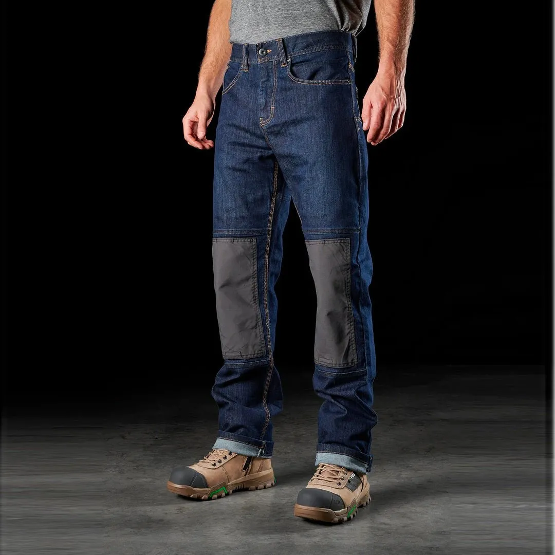 FXD WD-1 WORK PANTS INDIGO - STOMP WASH DENIM