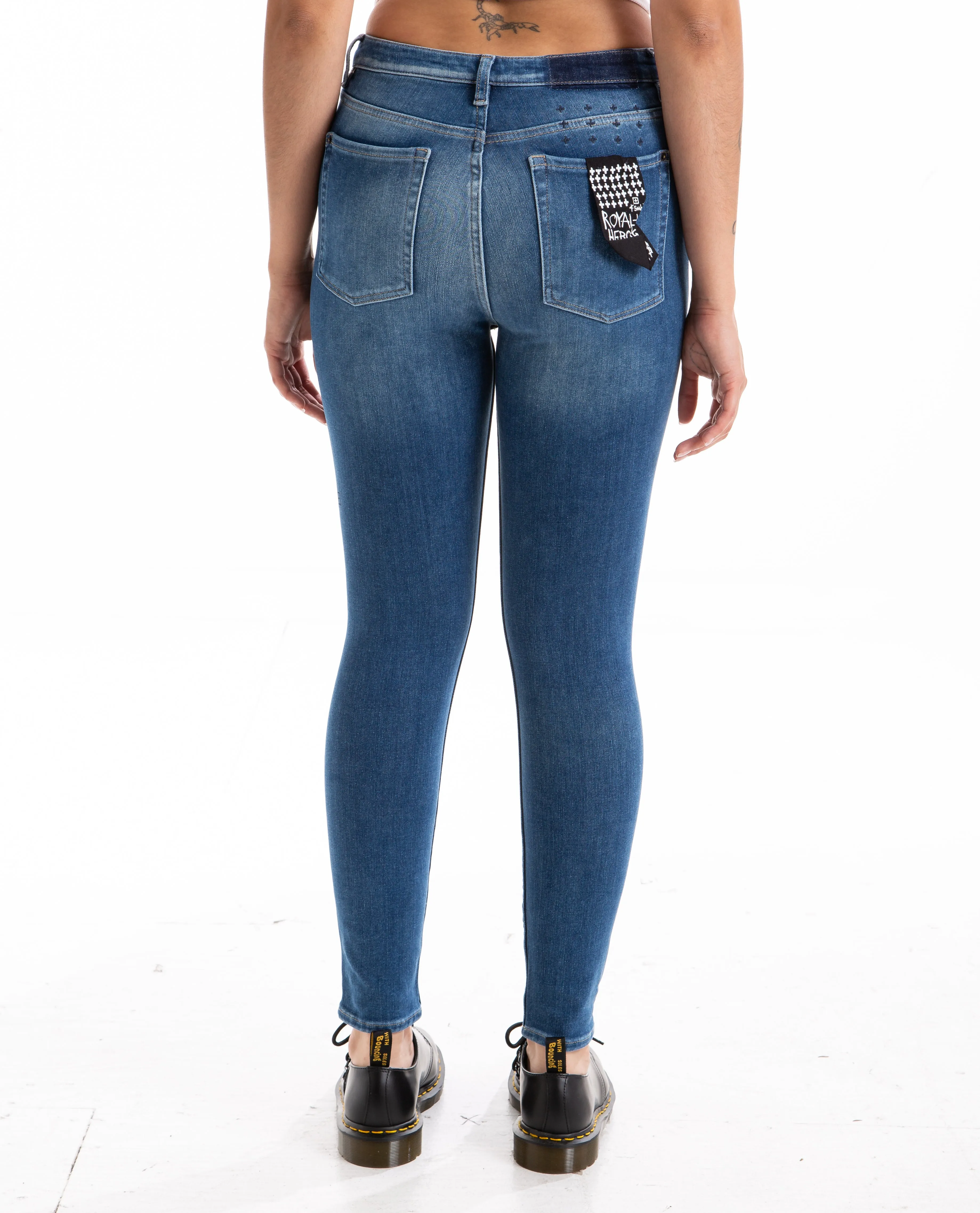 Hi N Wasted Runaway-Denim