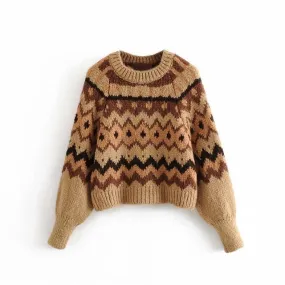 JACQUARD SWEATER