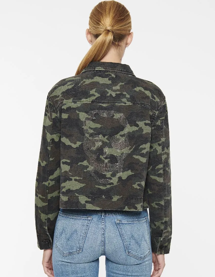John & Jenn Mario Camo Jacket - Fatigue Khaki