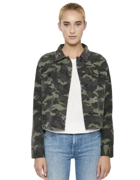 John & Jenn Mario Camo Jacket - Fatigue Khaki