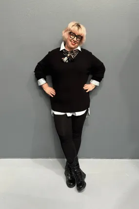 'JOSIE' Sweater - Black