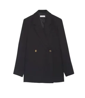 Kaia Oversized Blazer in Black