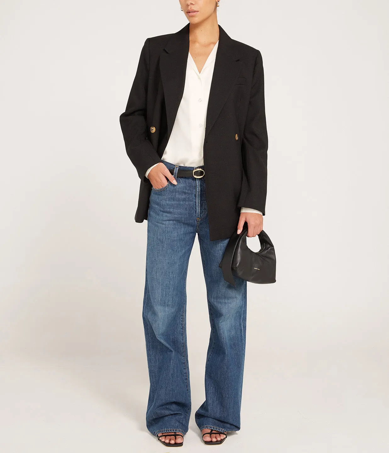 Kaia Oversized Blazer in Black
