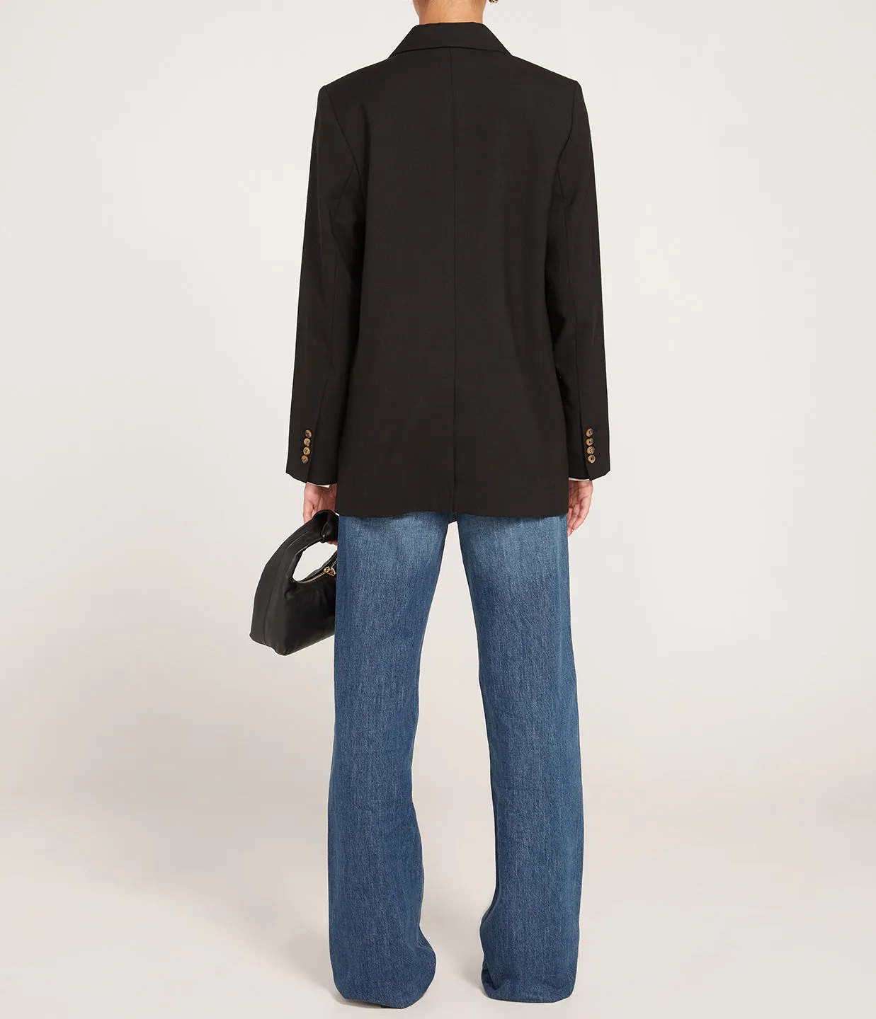 Kaia Oversized Blazer in Black