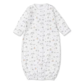 Kissy Kissy Print Converter Gown Hedgehogs Fall Flurry