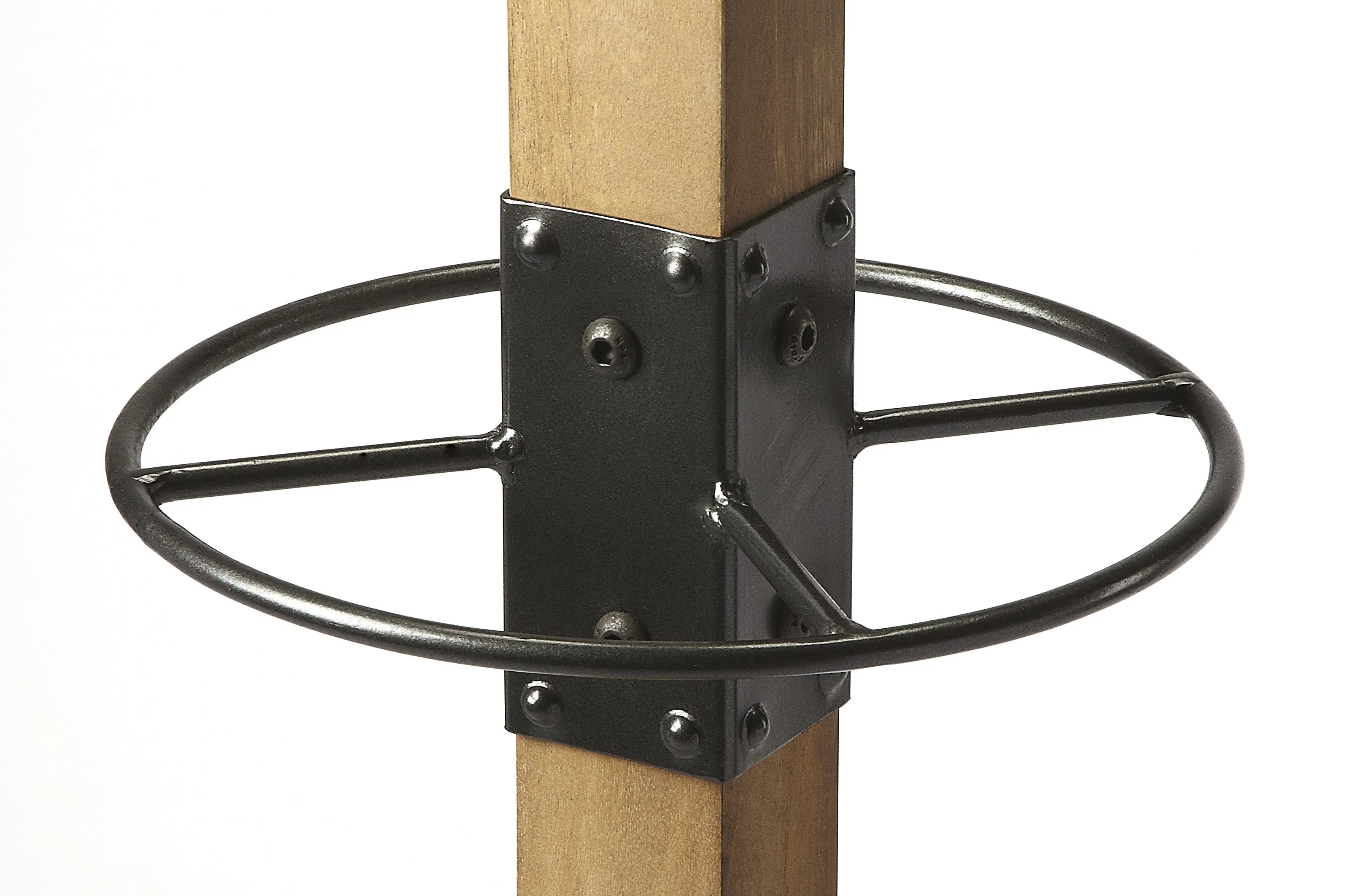Logan Square Rustic Coat Rack/Tree in Medium Brown  2059295