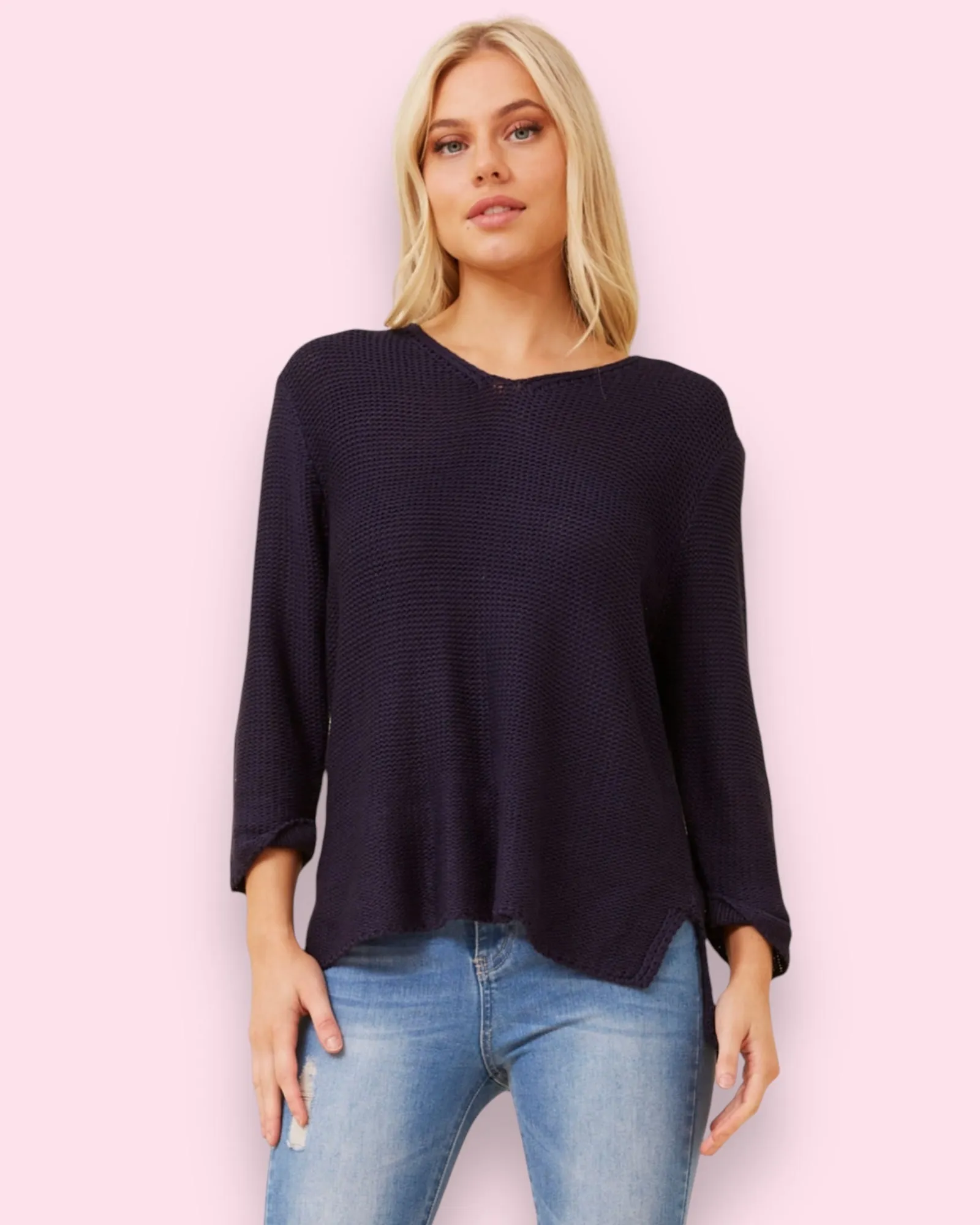 Maddie Knit - Navy
