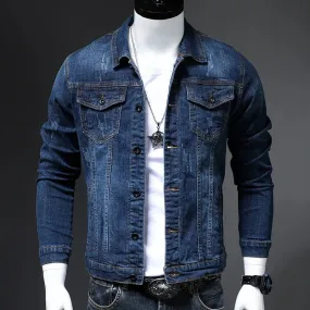 Men's Fashion Skinny Denim Jacket
