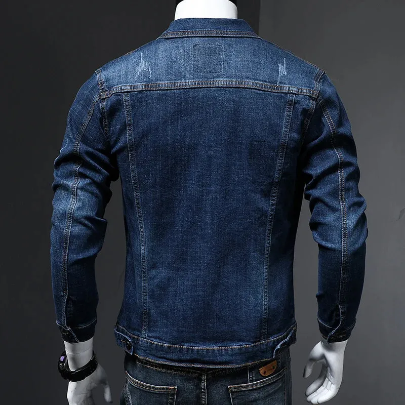 Men's Fashion Skinny Denim Jacket