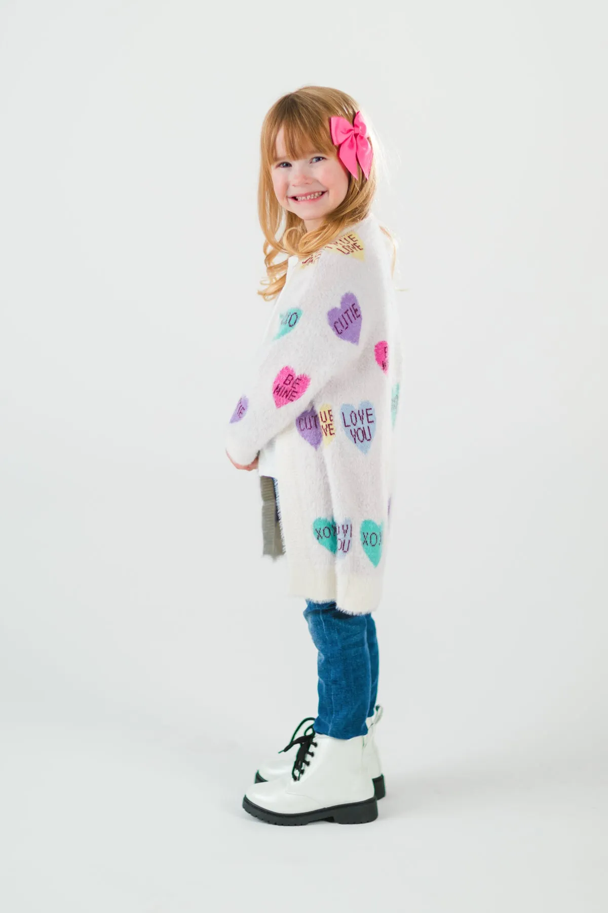 Mom & Me - Candy Hearts Cardigan