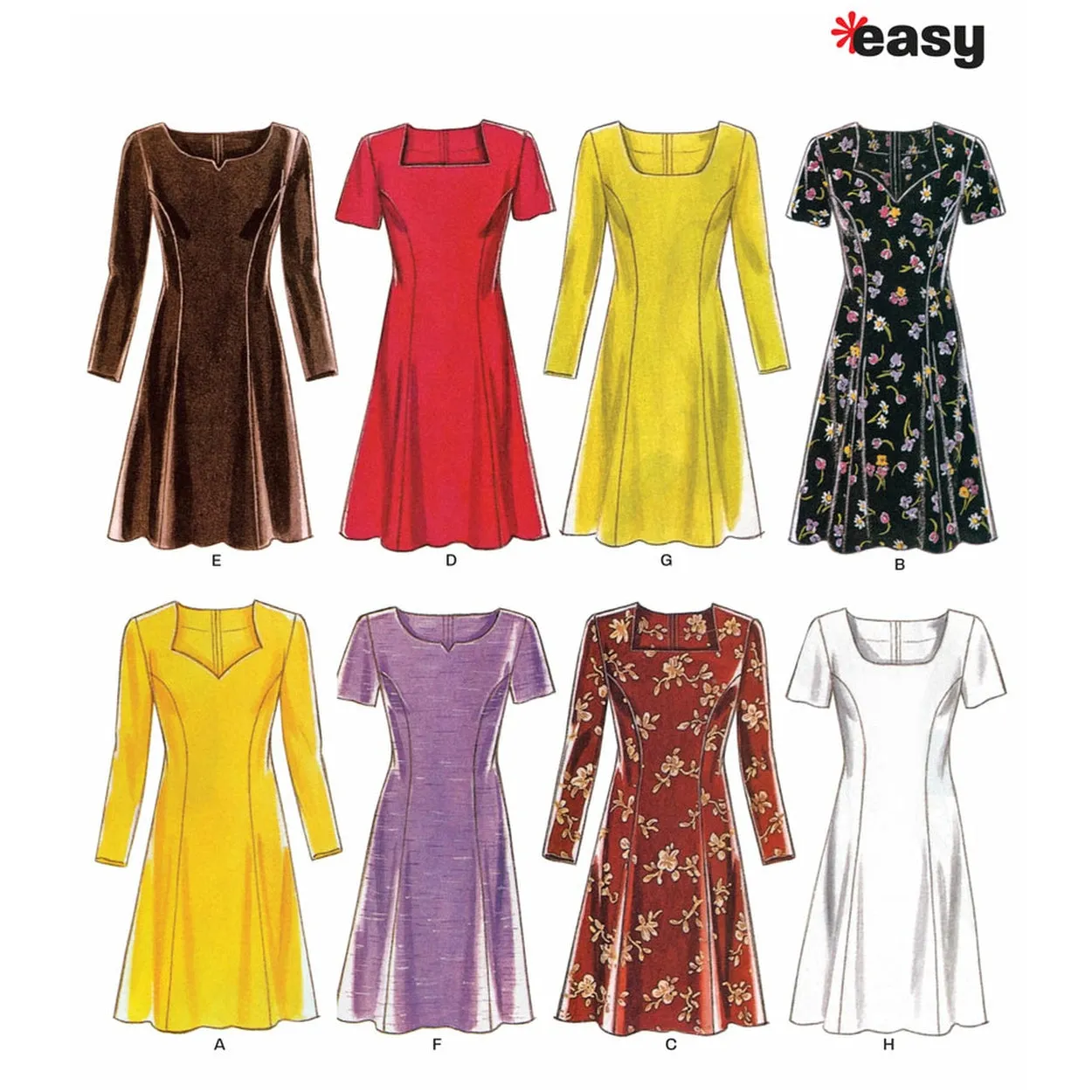 NL6567 Misses Dresses Sewing Pattern | Easy