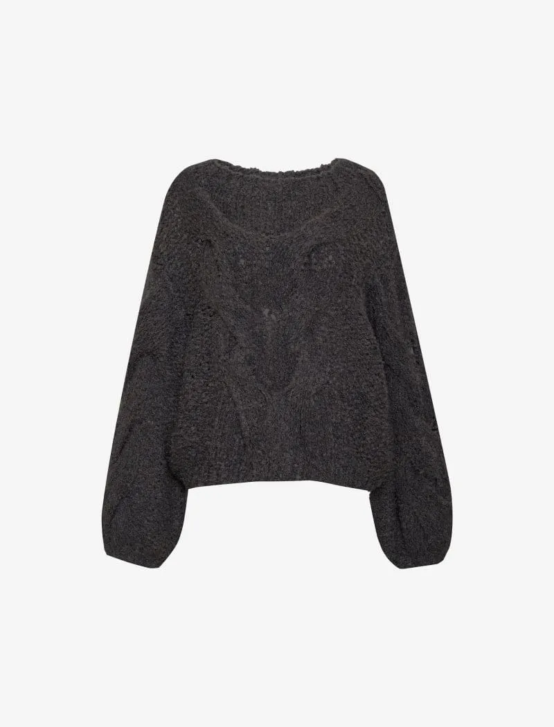 Nonna Sweater | Charcoal