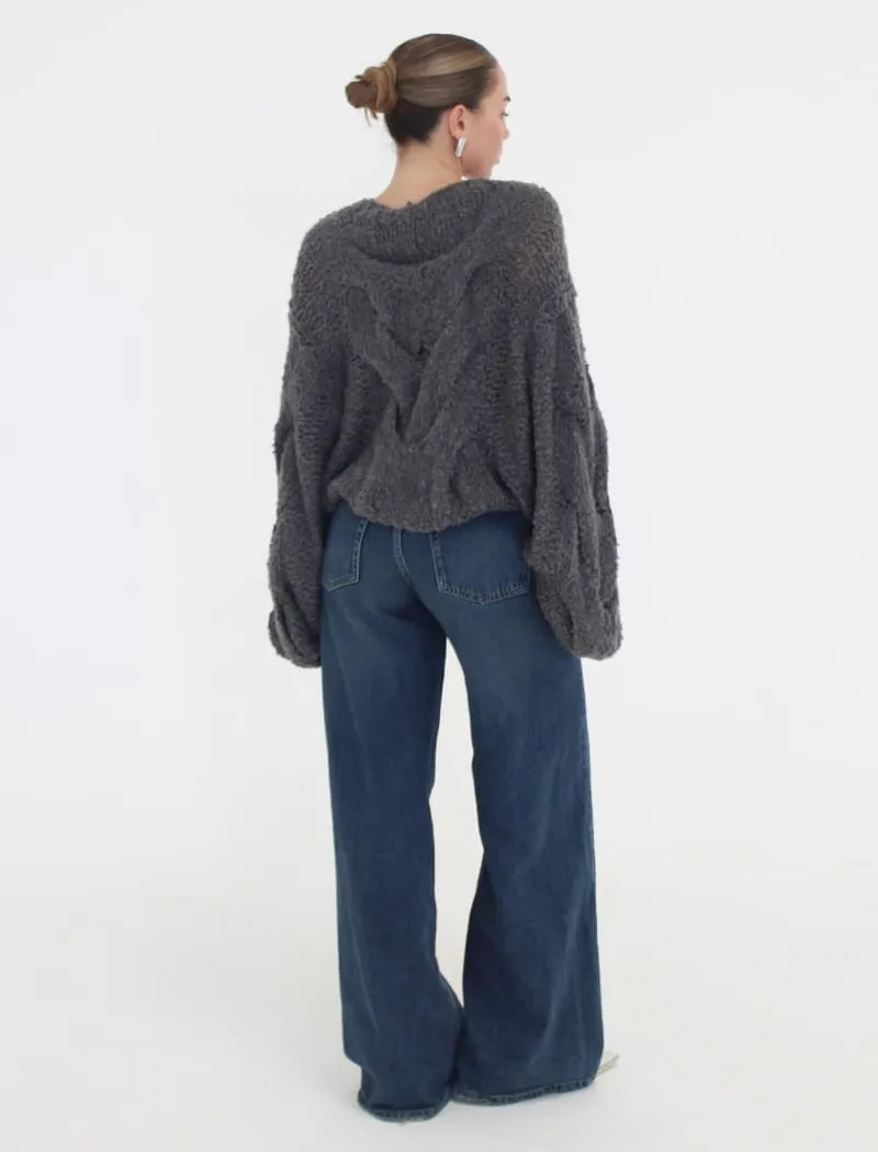 Nonna Sweater | Charcoal
