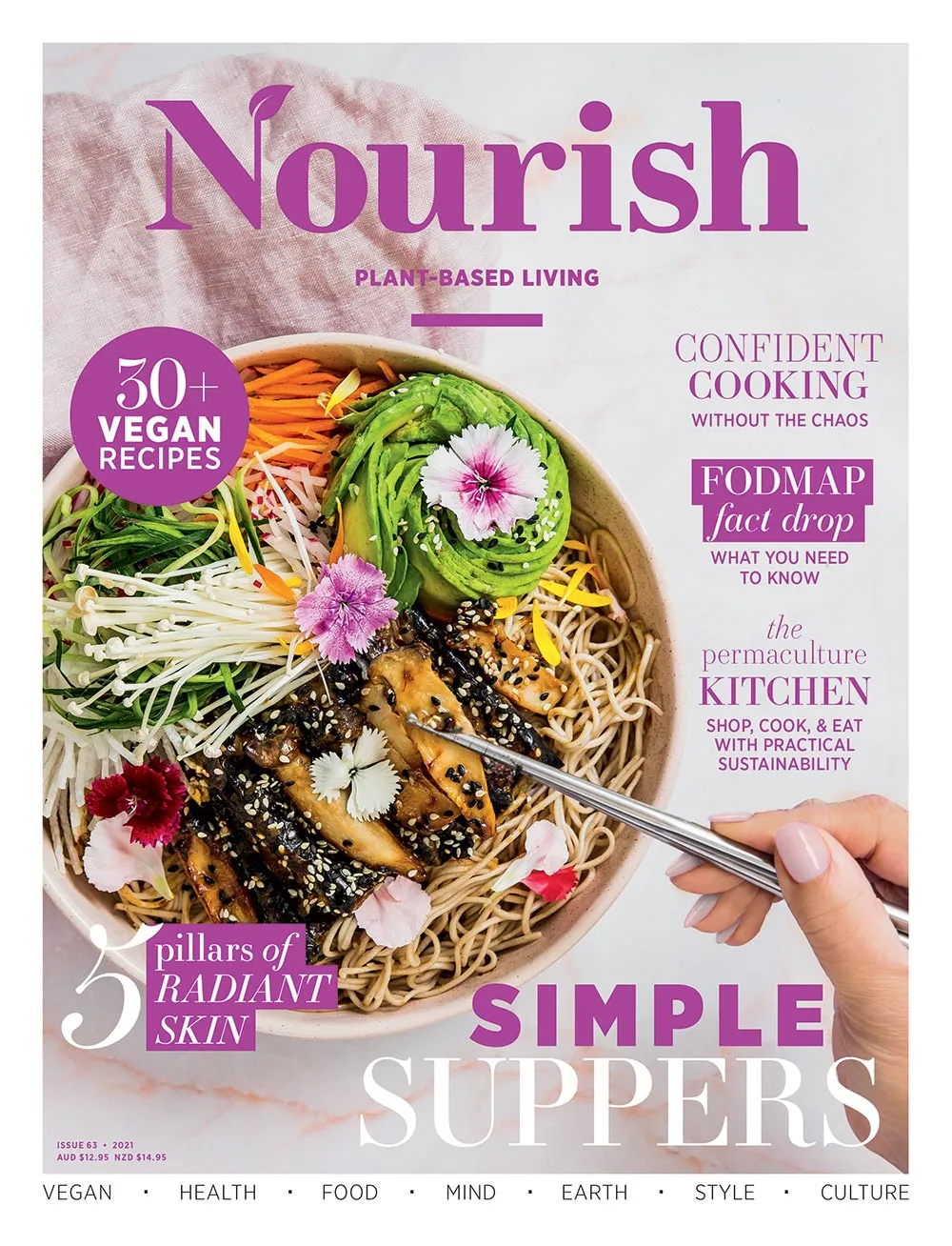 Nourish Magazine Issue 63 - Simple suppers