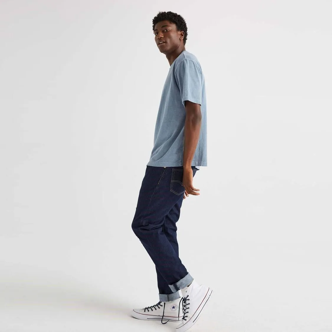 Relaxed Tee (Blue Mirage)