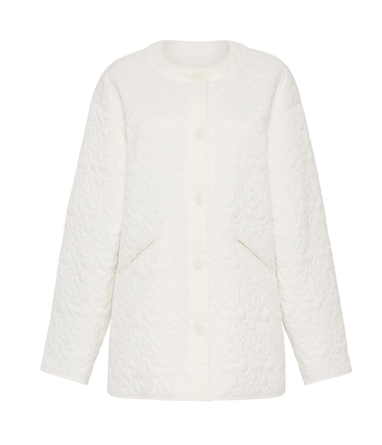 Remy Quilted Jacket in Cream