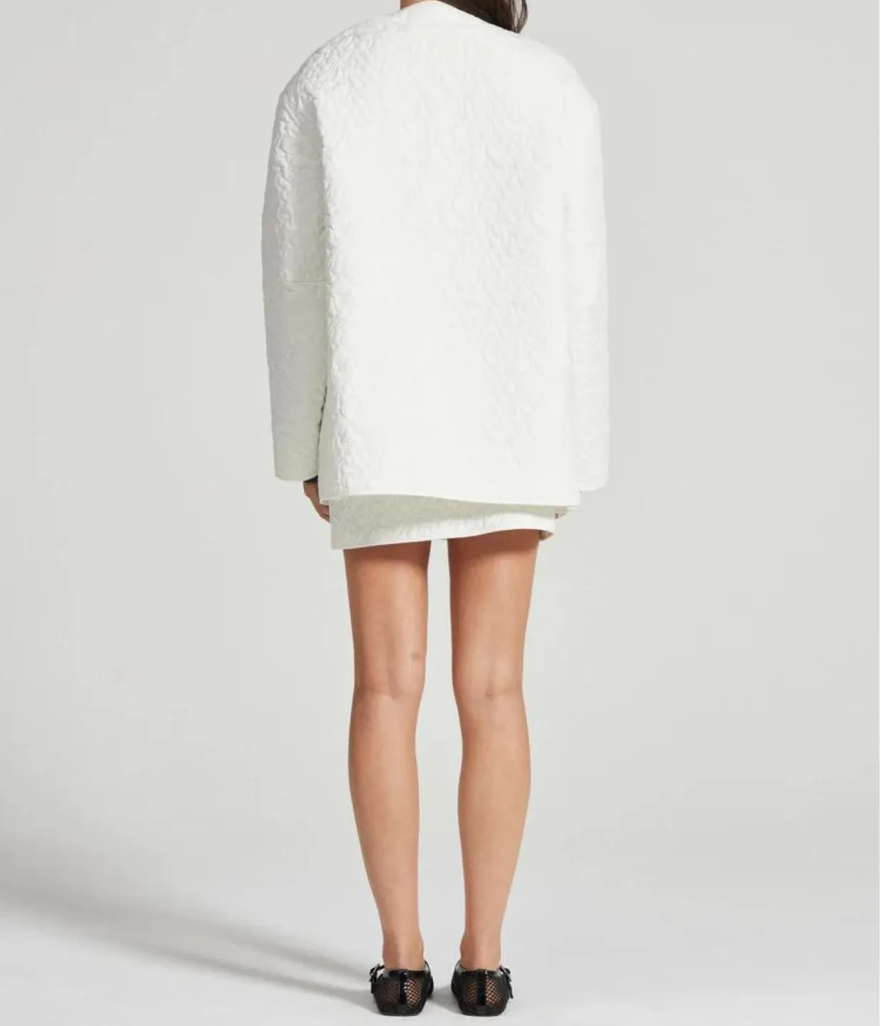 Remy Quilted Jacket in Cream