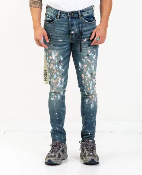 Sid Jean Blue Paint Splatter