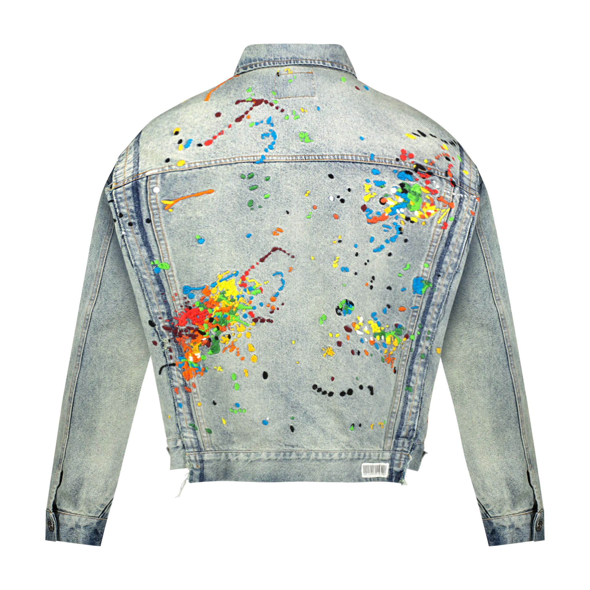 SPLICED DENIM JACKET