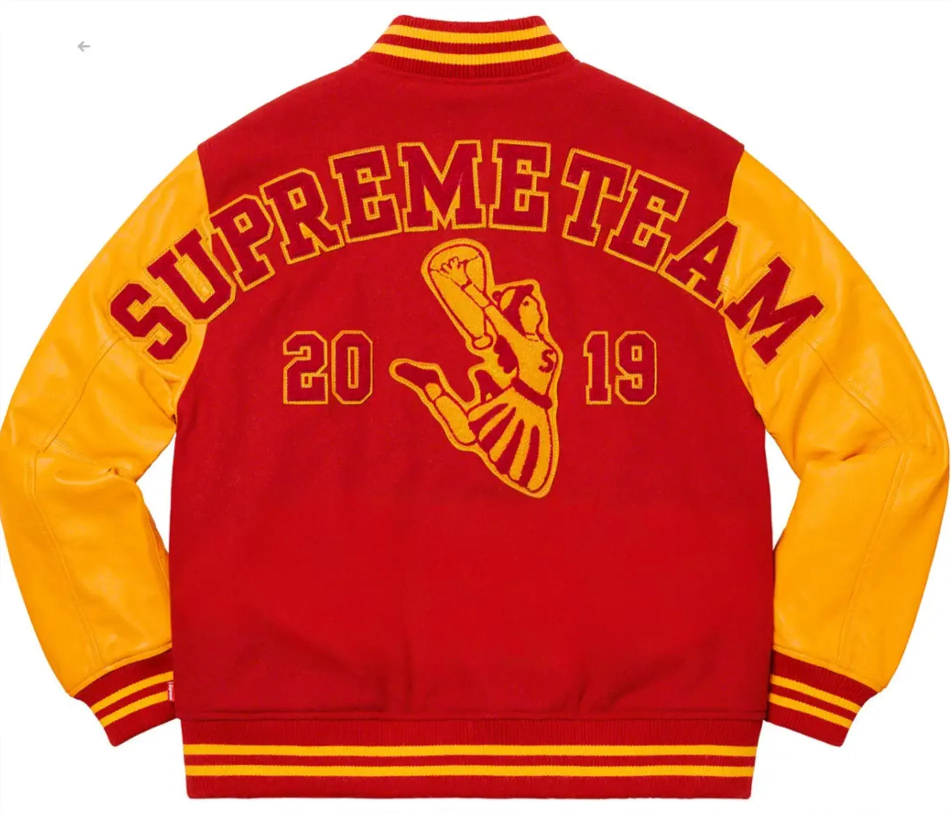 Supreme Team 2019 Varsity Jacket Black | Supreme Unisex Jacket