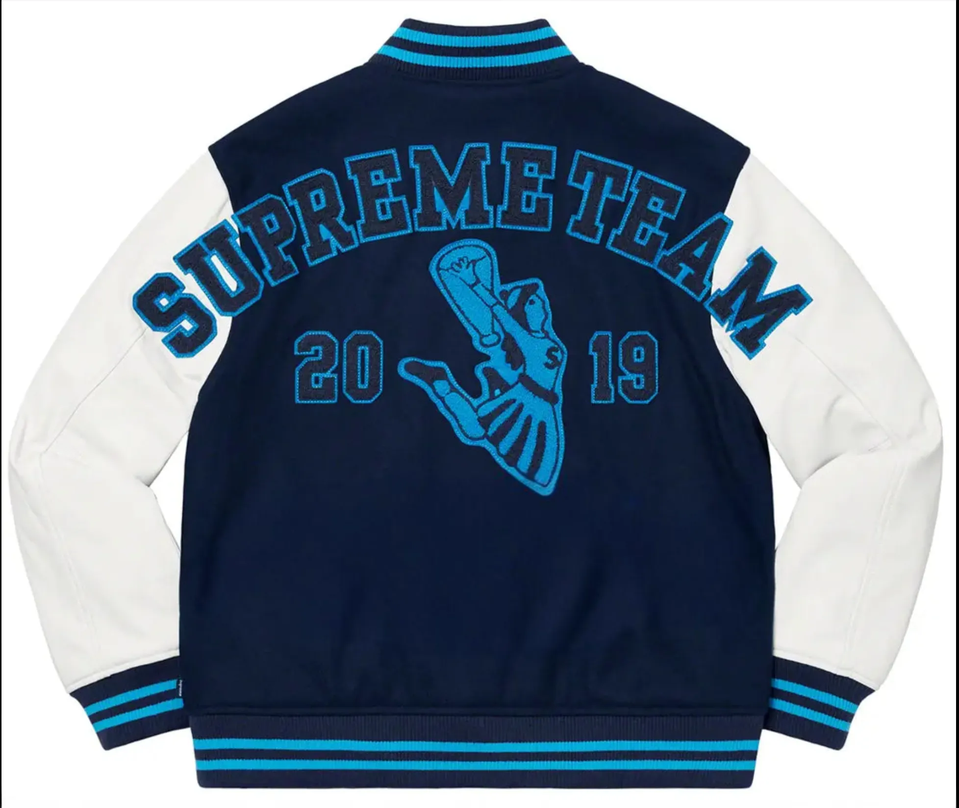 Supreme Team 2019 Varsity Jacket Black | Supreme Unisex Jacket