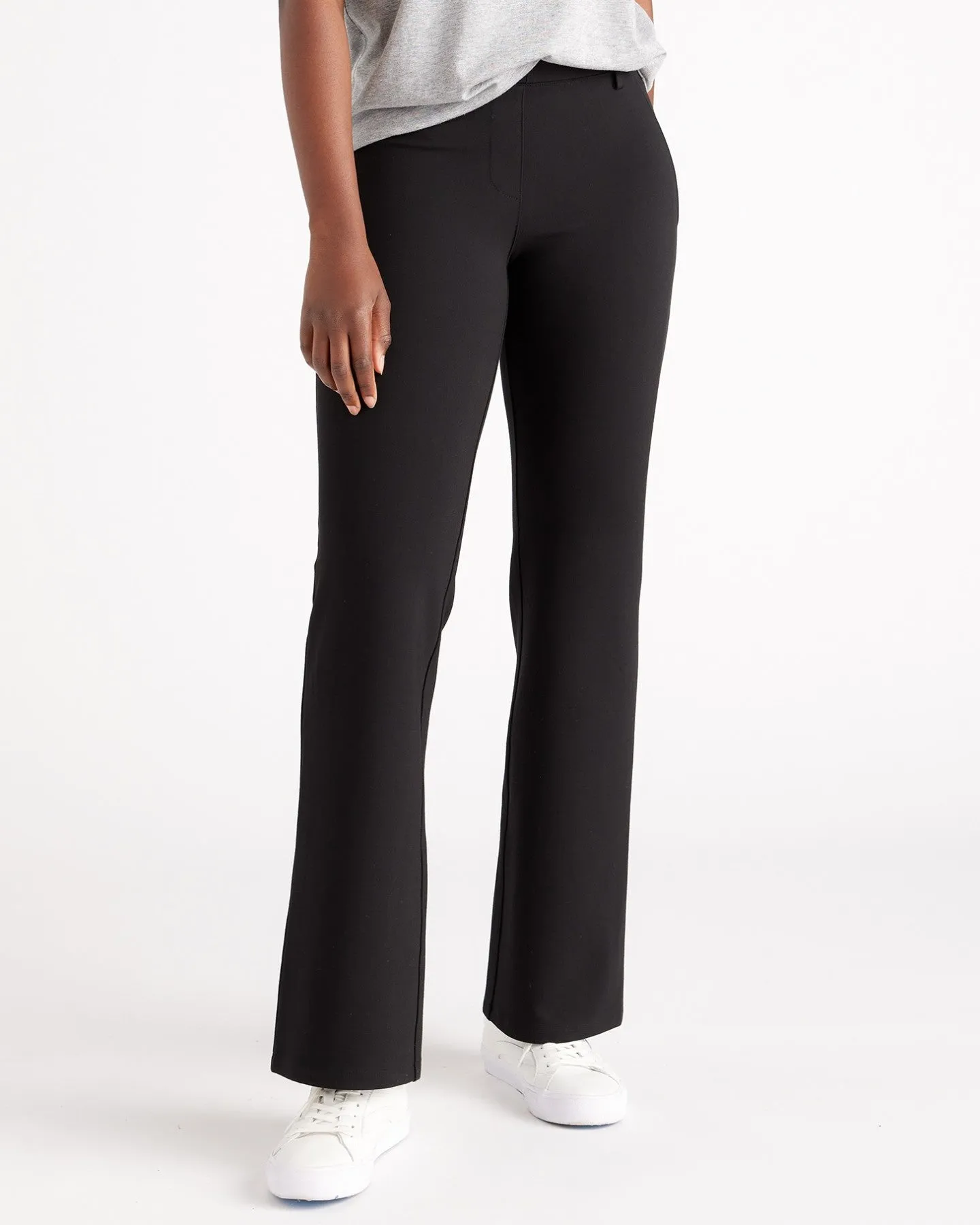 Ultra-Stretch Ponte Bootcut Pocket Pant - Tall