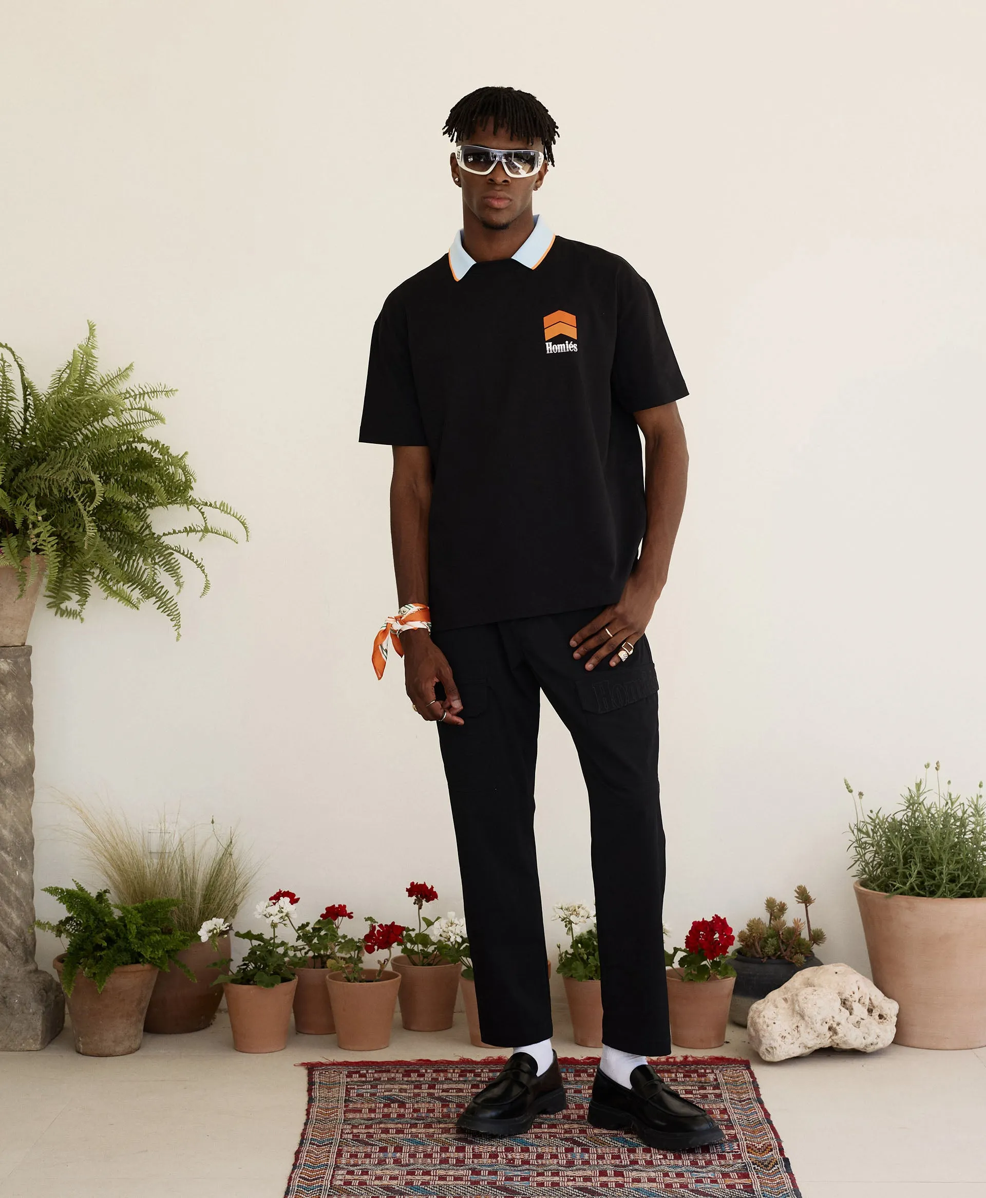 UTILITY CARGO PANTS BLACK