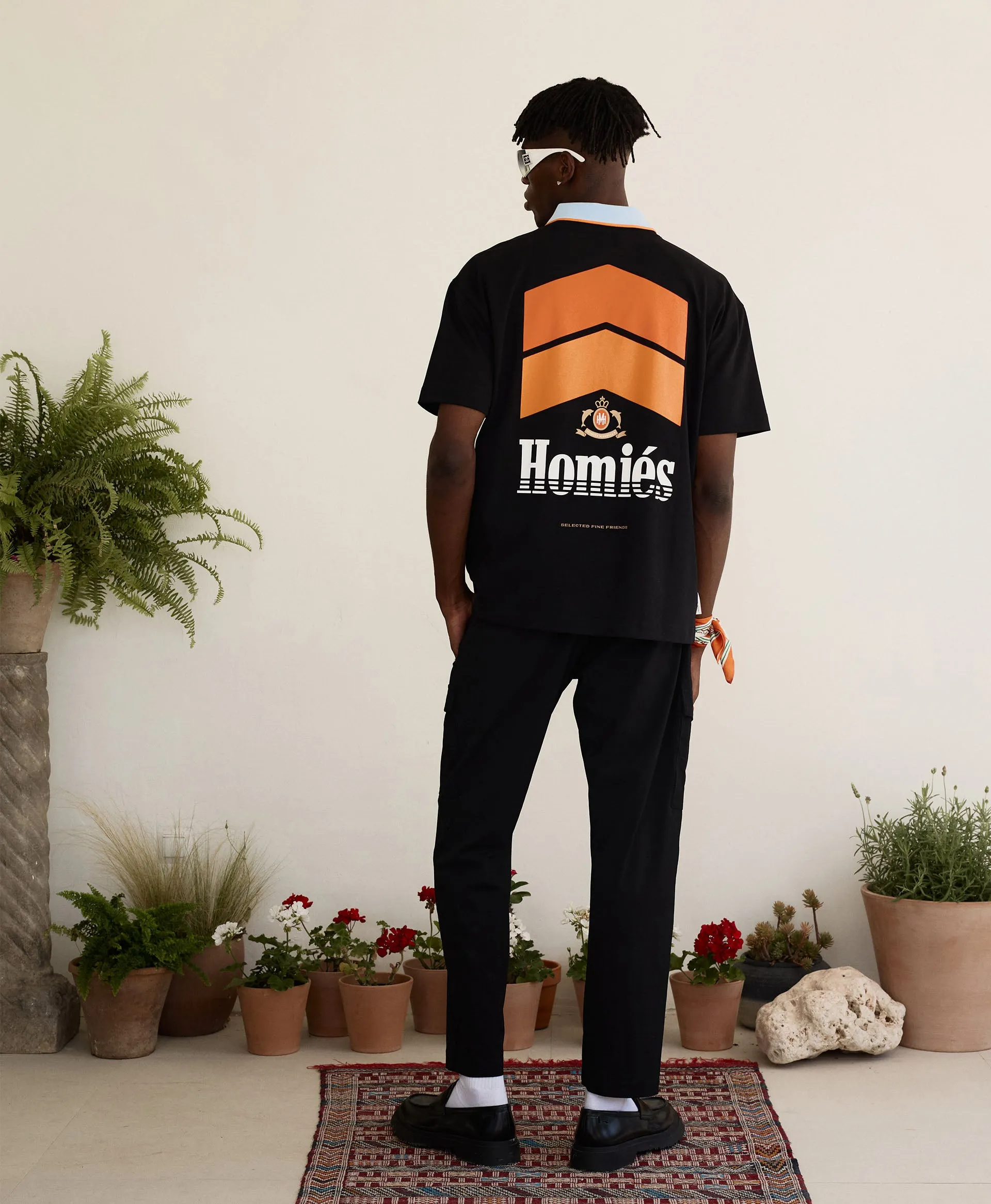 UTILITY CARGO PANTS BLACK