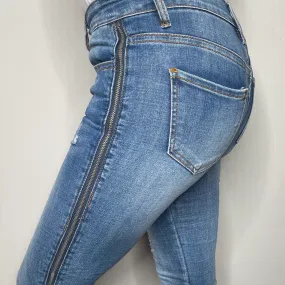 Zip Me Up Skinny Jeans